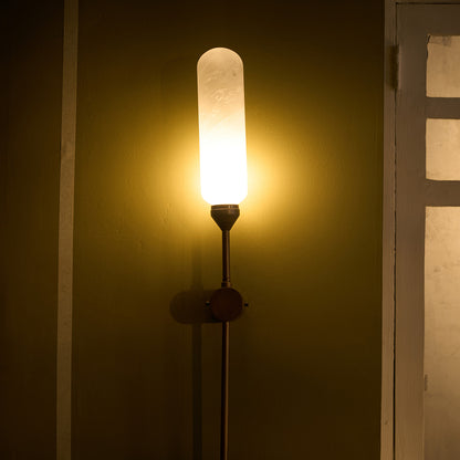 Buy Yaahvi by Nikita Bansal Kinara Oblong Outdoor Wall Lamp Gold and White - Contemporary & Handcrafted Wall Lamps Online India
