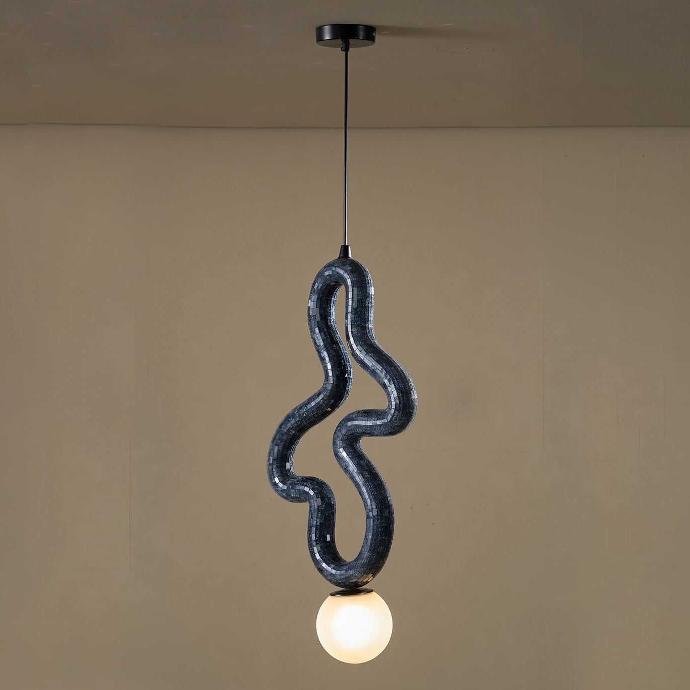 Buy Yaahvi by Nikita Bansal Reva Four Loop Hanging Lamp - Contemporary & Handcrafted Hanging Lamps Online India