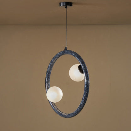 Buy Yaahvi by Nikita Bansal Reva Large Ring Hanging Lamp - Contemporary & Handcrafted Hanging Lamps Online India