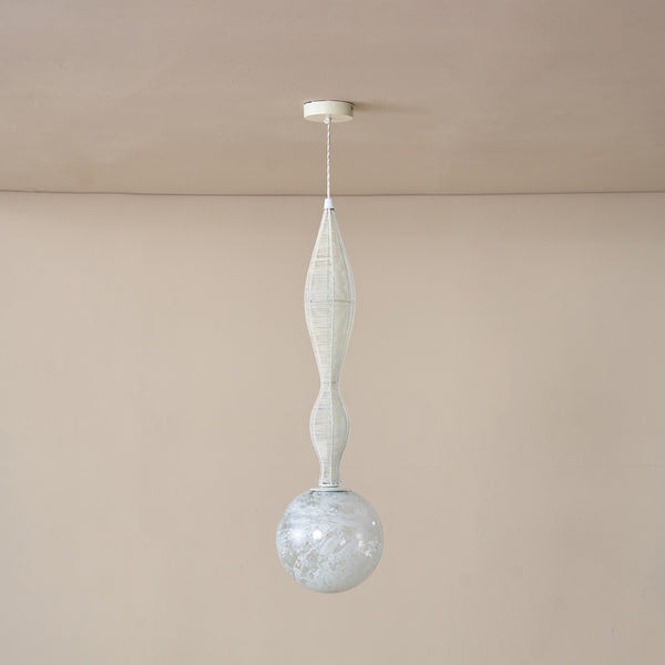 Dawn Small White Hanging Lamp