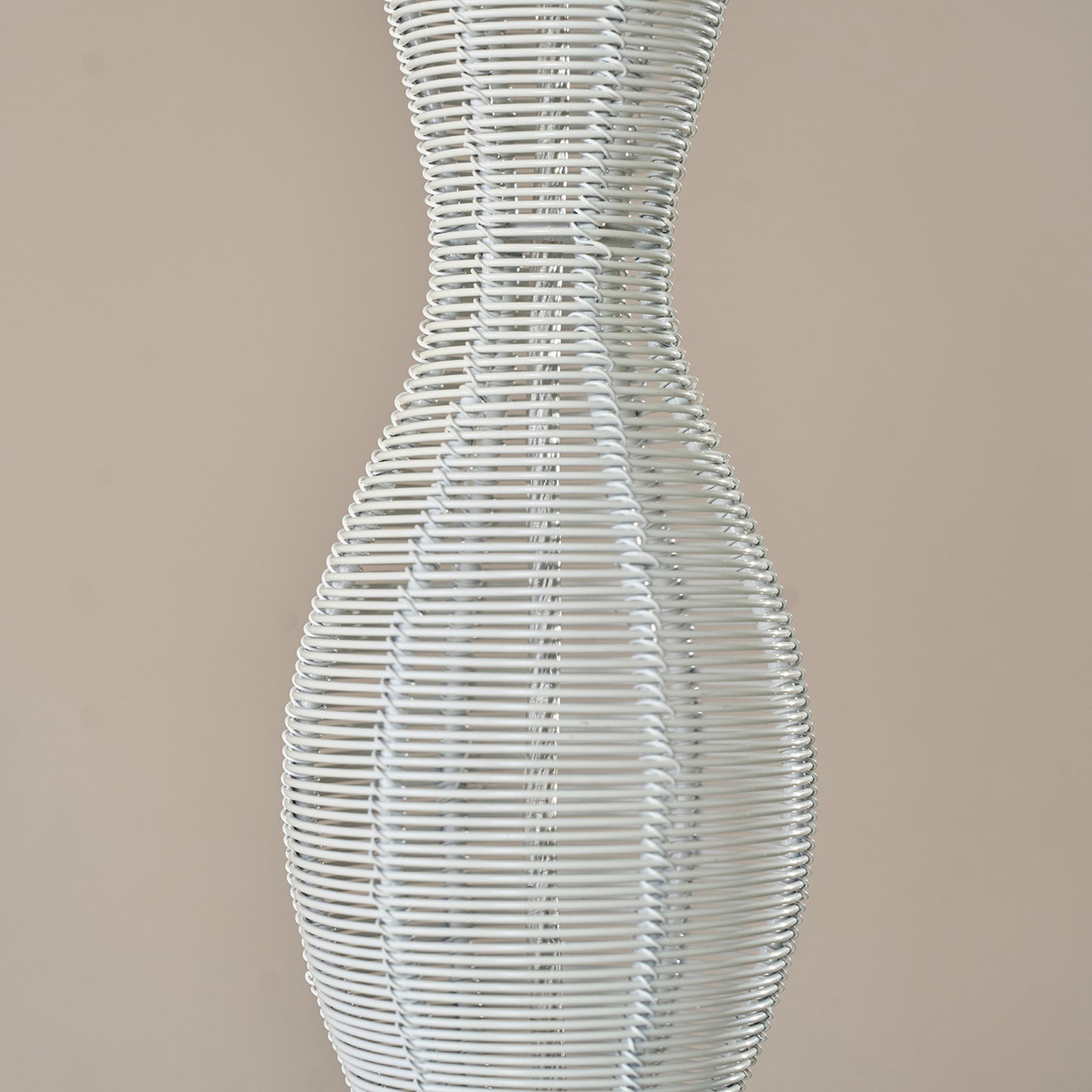 Buy Yaahvi by Nikita Bansal Dawn Small White Hanging Lamp - Contemporary & Handcrafted Hanging Lamps Online India