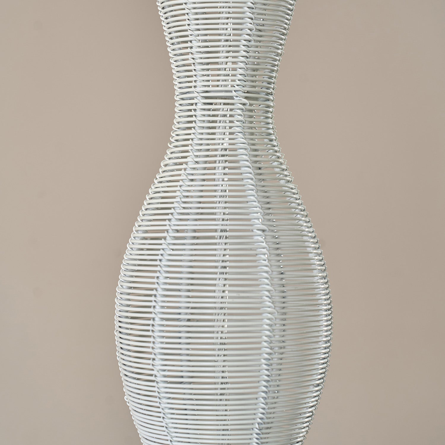 Buy Yaahvi by Nikita Bansal Dawn Small White Hanging Lamp - Contemporary & Handcrafted Hanging Lamps Online India