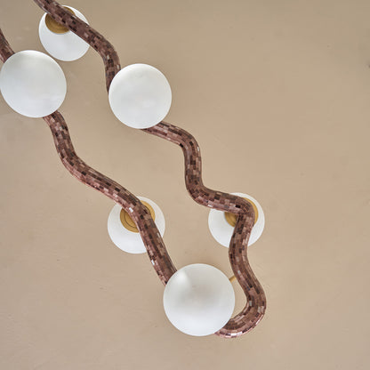 Buy Yaahvi by Nikita Bansal Reva Chandelier - Contemporary & Handcrafted Chandelier Online India