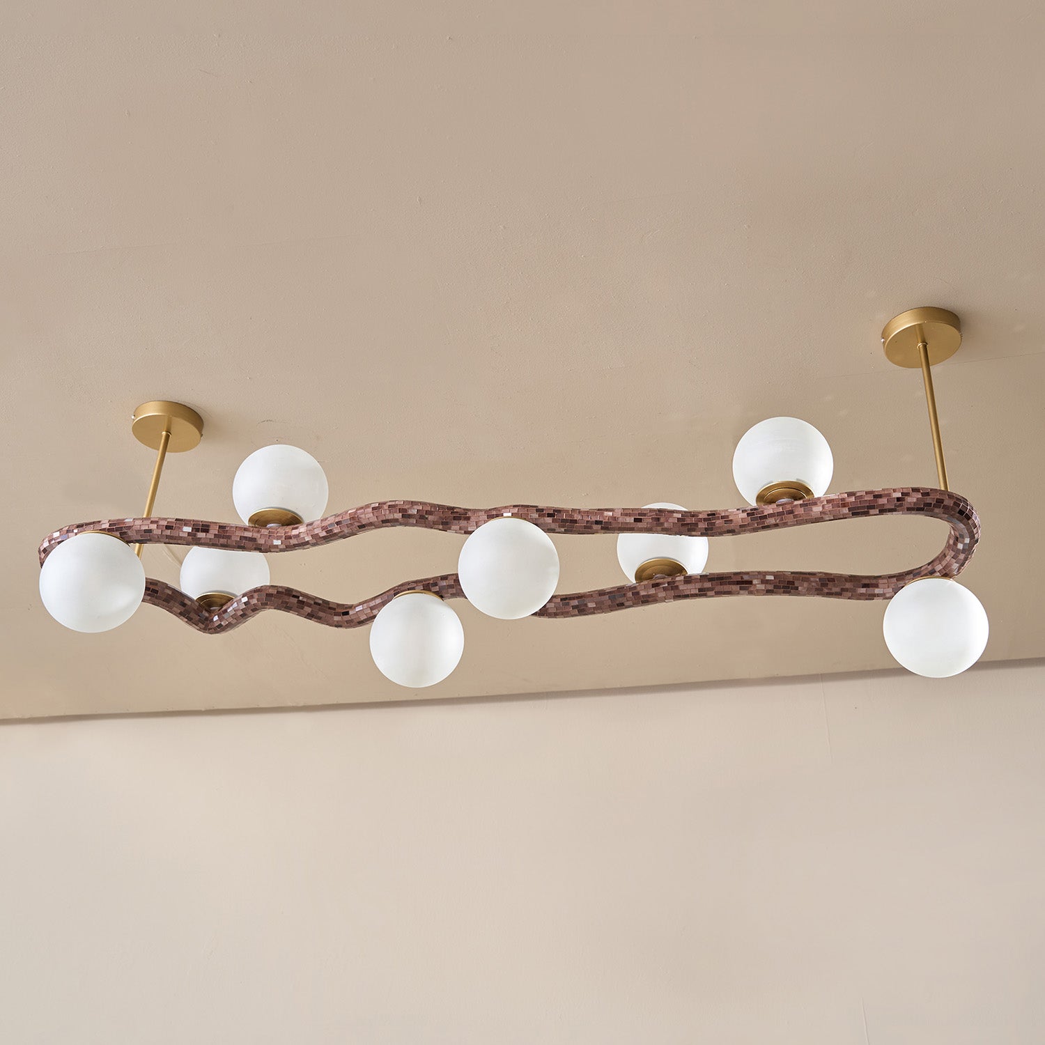 Buy Yaahvi by Nikita Bansal Reva Chandelier - Contemporary & Handcrafted Chandelier Online India