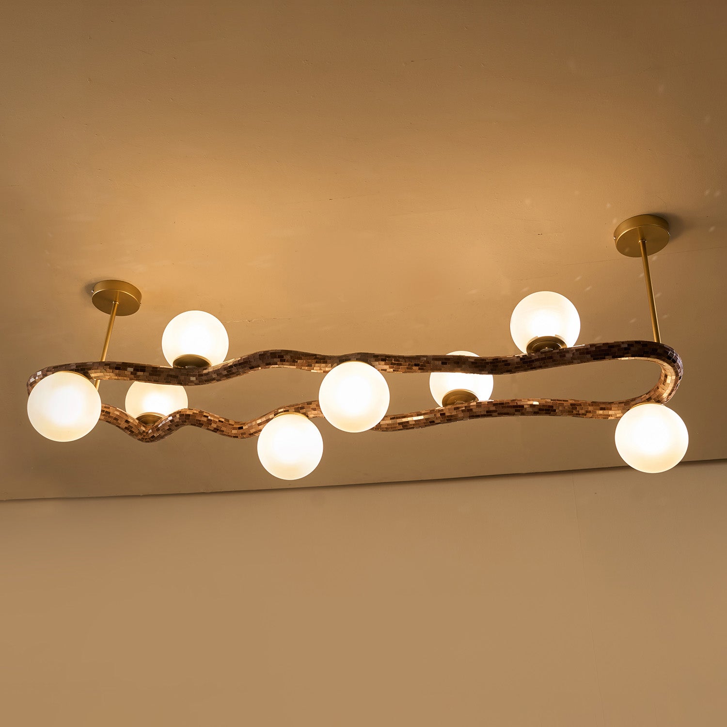 Buy Yaahvi by Nikita Bansal Reva Chandelier - Contemporary & Handcrafted Chandelier Online India
