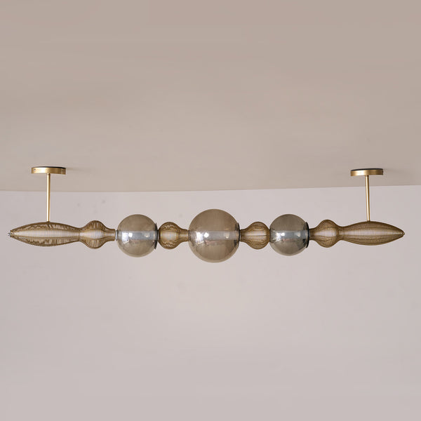 Dawn Gold Horizontal Chandelier