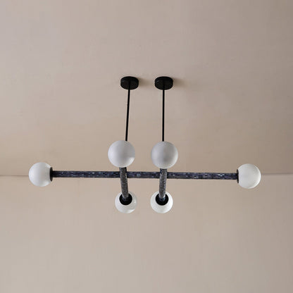 Buy Yaahvi by Nikita Bansal Reva Stick Chandelier Cluster of 3 - Contemporary & Handcrafted Chandelier Online India