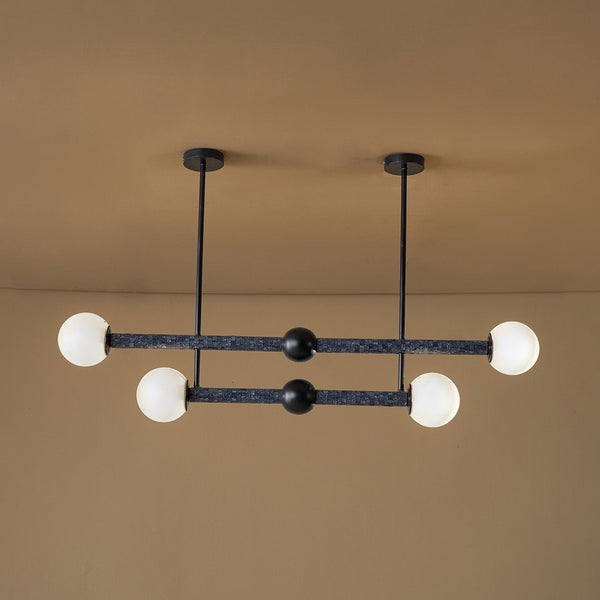 Reva Stick Chandelier Cluster of 2