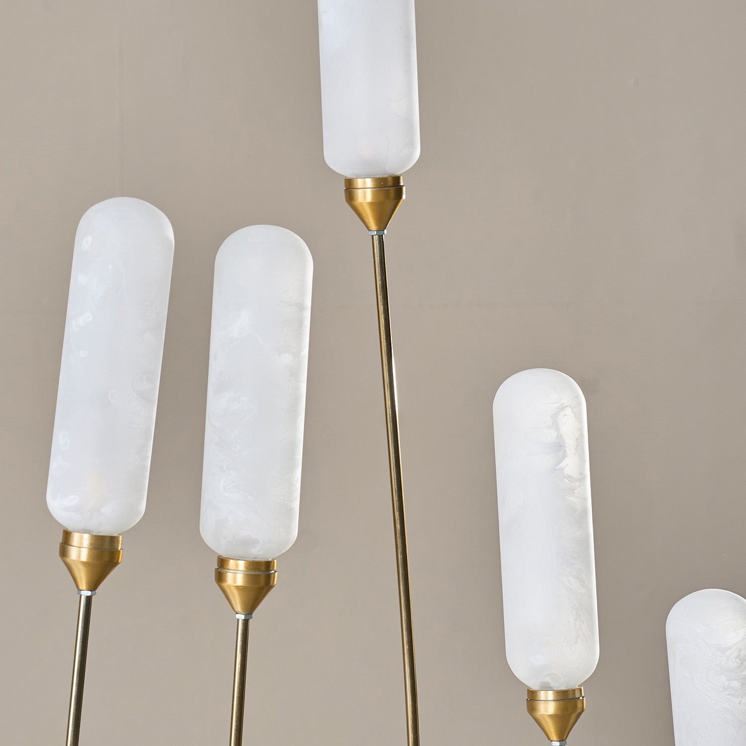 Buy Yaahvi by Nikita Bansal Kinara Outdoor Floor Lamp Gold and White - Contemporary & Handcrafted Floor Lamps Online India