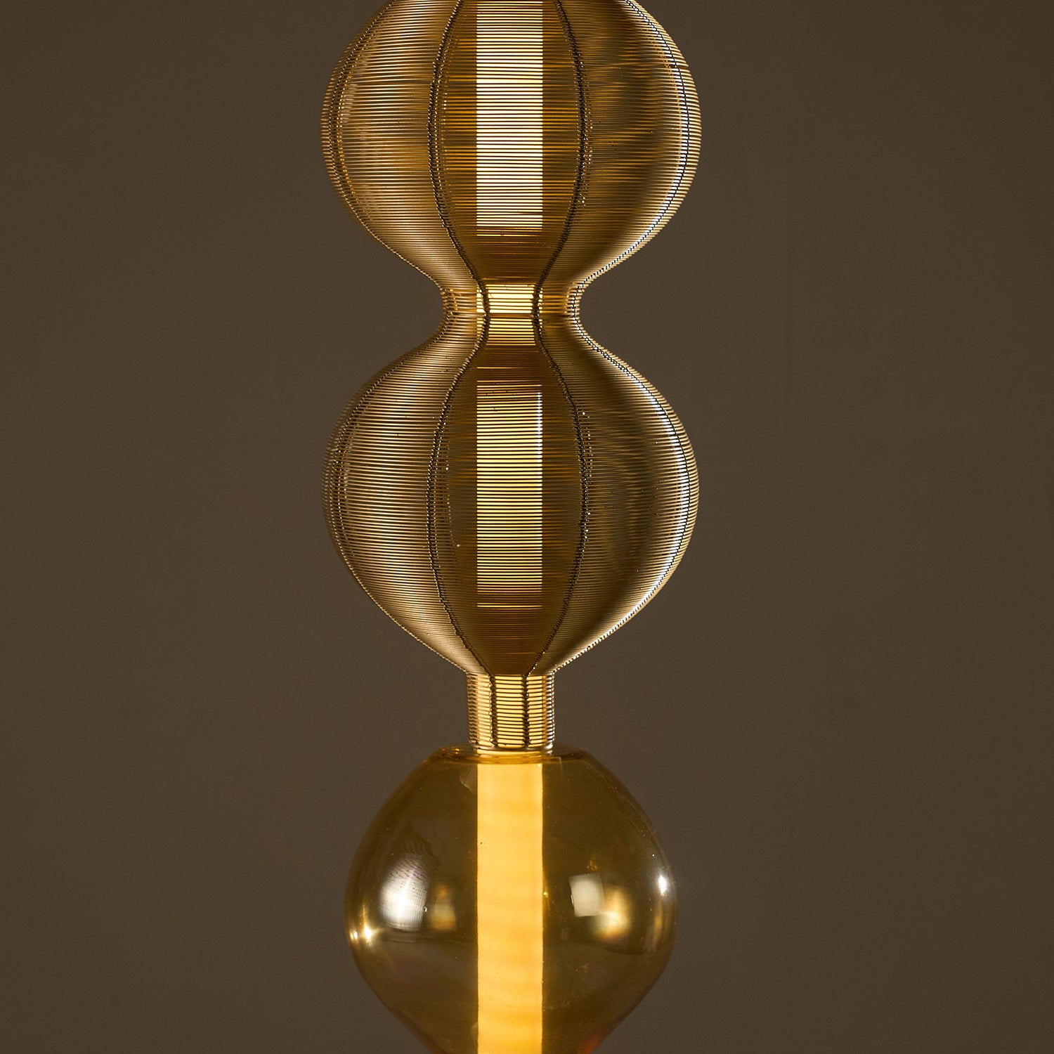 Buy Yaahvi by Nikita Bansal Notto Gold Column Floor Lamp - Contemporary & Handcrafted Floor Lamps Online India