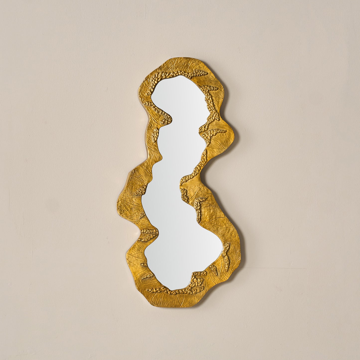 Buy Yaahvi by Nikita Bansal Kinara Mirror Small - Contemporary & Handcrafted Wall Decor Online India