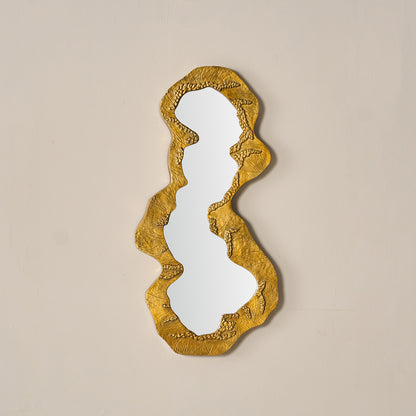 Buy Yaahvi by Nikita Bansal Kinara Mirror Small - Contemporary & Handcrafted Wall Decor Online India