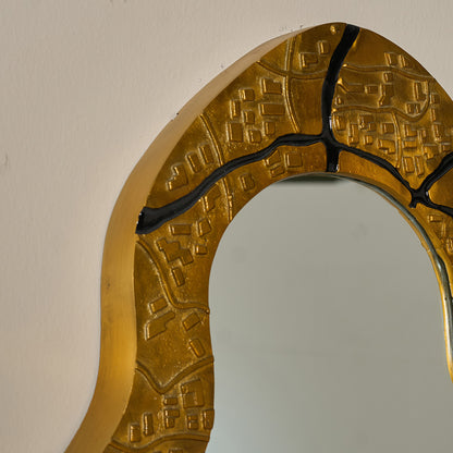Buy Yaahvi by Nikita Bansal Kinara Mirror Medium - Contemporary & Handcrafted Wall Decor Online India