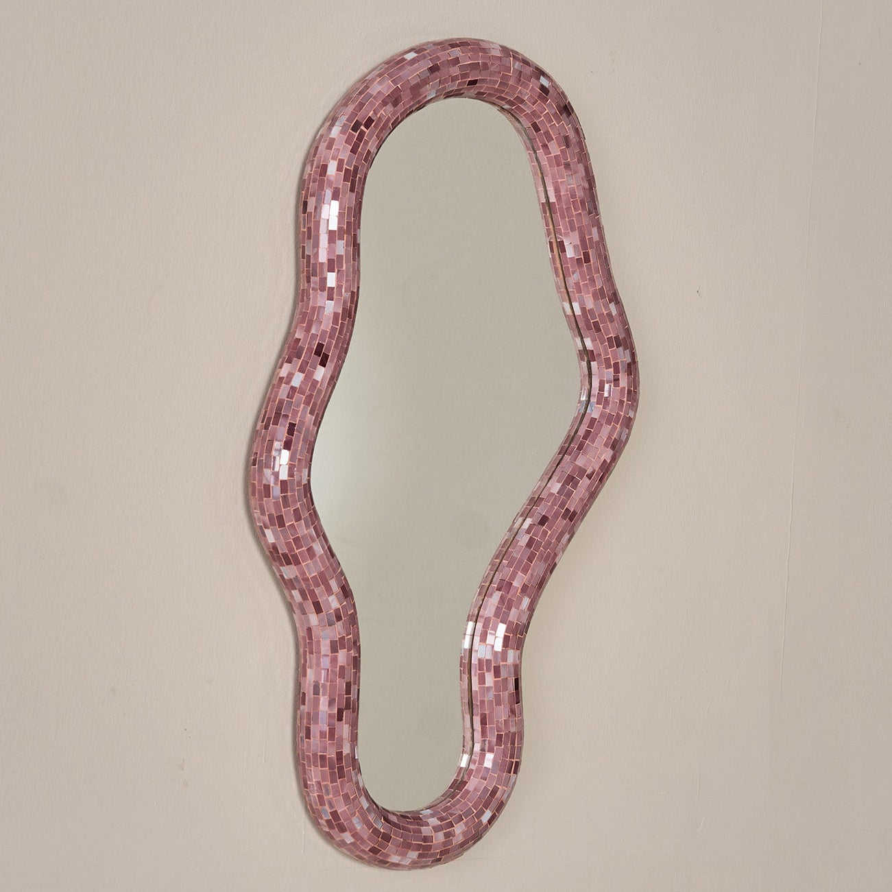 Buy Yaahvi by Nikita Bansal Reva Mirror Two - Contemporary & Handcrafted Wall Decor Online India