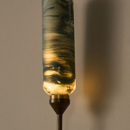 Buy Yaahvi by Nikita Bansal Kinara Oblong Outdoor Wall Lamp Gold and Green - Contemporary & Handcrafted Wall Lamps Online India