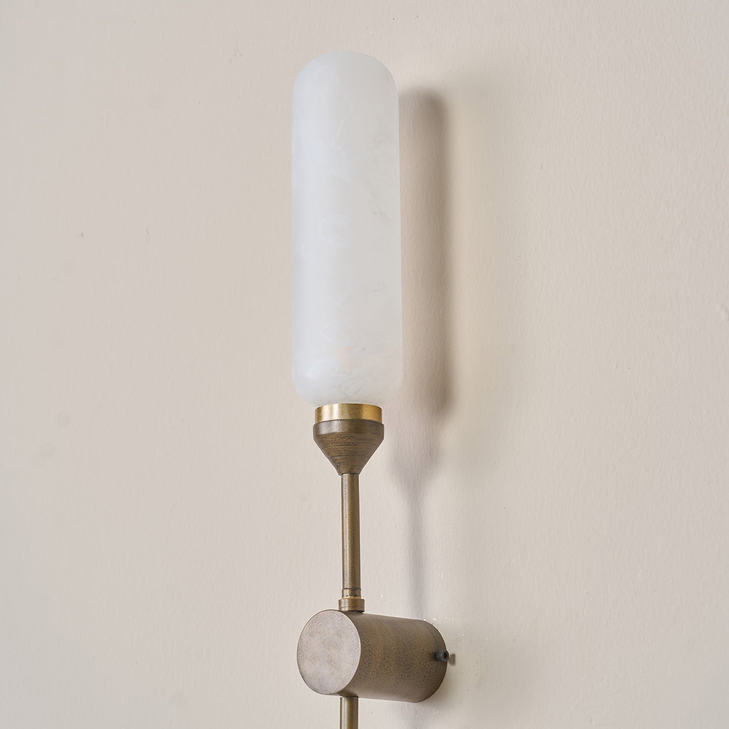 Buy Yaahvi by Nikita Bansal Kinara Oblong Outdoor Wall Lamp Gold and White - Contemporary & Handcrafted Wall Lamps Online India