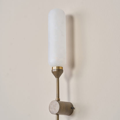 Buy Yaahvi by Nikita Bansal Kinara Oblong Outdoor Wall Lamp Gold and White - Contemporary & Handcrafted Wall Lamps Online India