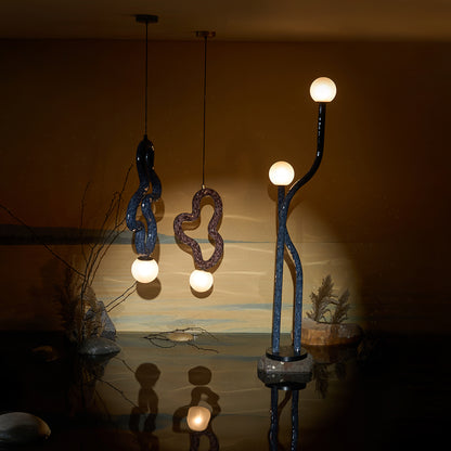 Buy Yaahvi by Nikita Bansal Reva Floor Lamp - Contemporary & Handcrafted Floor Lamps Online India
